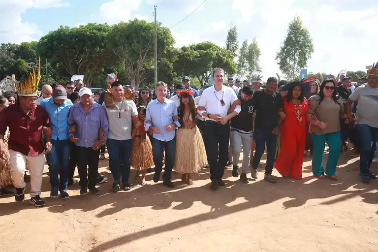 Ministério da Educação realiza encontro com lideranças indígenas em Roraima.