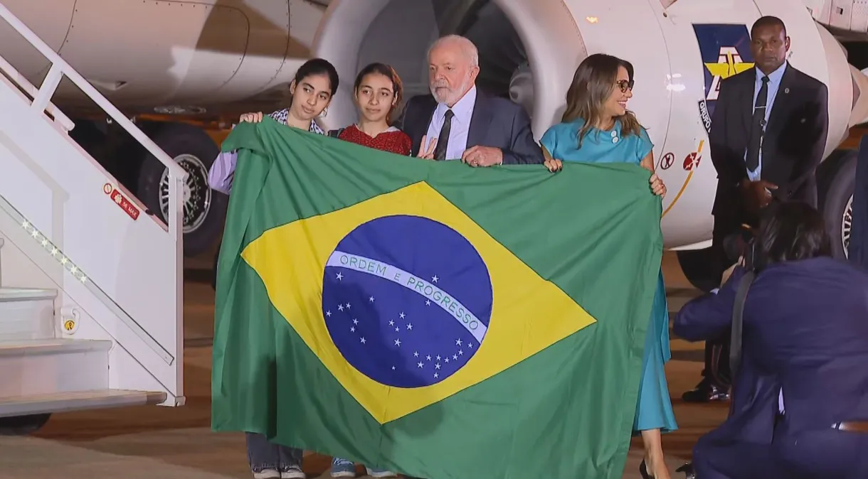 Lula cita China e diz que vai buscar autorização para repatriar 2º grupo na Faixa de Gaza